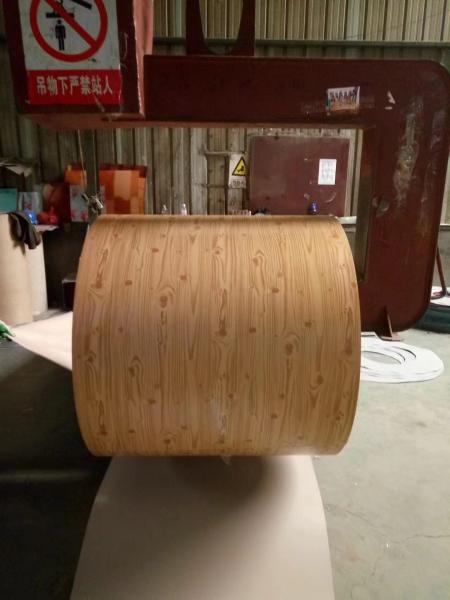 Wall Cladding Interior Decoration Wood Grain Steel Coils Pre-Painted Galvanised Steel Coil Z180 PE 15 Years Warranty