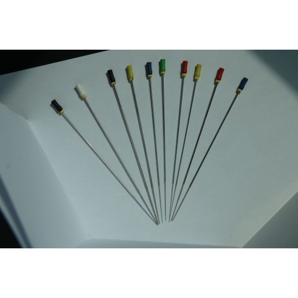 31mm 60mm 80mm 120mm Veterinary Niti K Files H Files and K Reamers for Veterinary Clinics and Hosptals