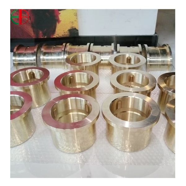 Copper Bearing Tin Bronze Bush Material Complete Machined Alloy Bushing