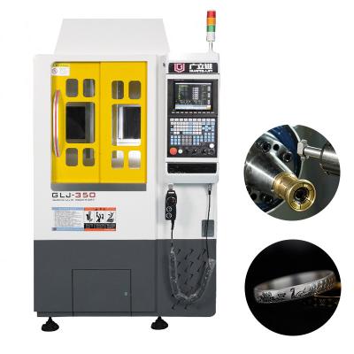 7 Eixo Máquina automática de gravura CNC para joalheria Máquina de gravura CNC de ouro