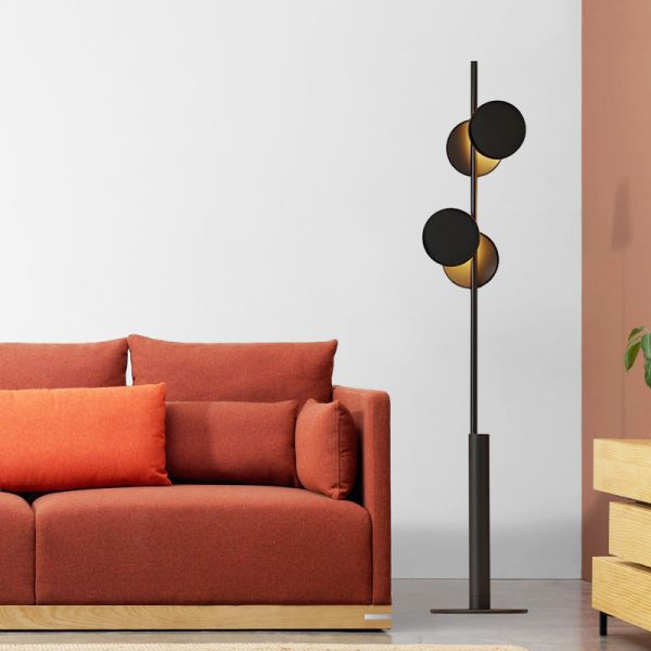 Nordic Floor Lamp Modern Led Standing Lamp Black Floor Lights For Living Room design floor lamp(WH-MFL-53)
