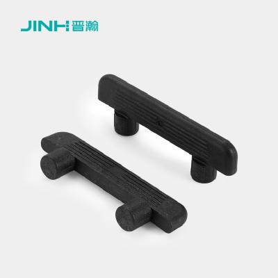 39.6*3.3mm de plástico Prateleiras Clips em preto, mobiliário para mobiliário de painel