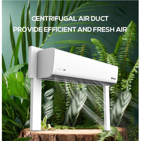 SS304 Vertical Air Curtain for 3-4m Entrances 18m/s Airflow