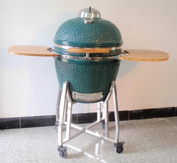 21" Kamado Grills Ceramic BBQ Kamado (Charcoal  BBQ)-PB