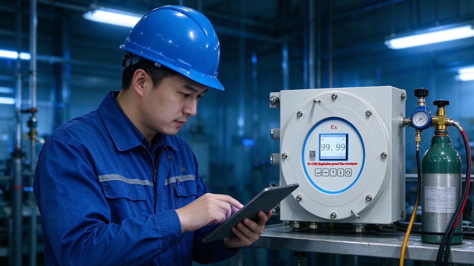 NDIR Multi Gas Analyzer CH4 CO CO2 SF6 SO2 CnHm NH3 For Industrial Environmental Monitoring