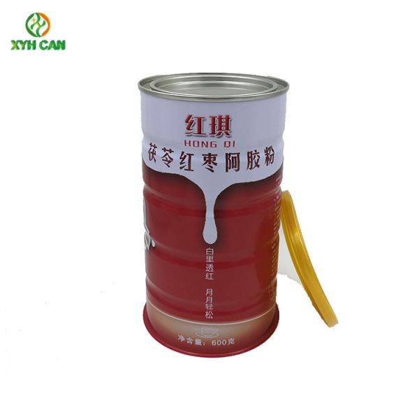 Tin Cans for Milk Powder Food Grade Certificate Tin Jars Food Packaging For Soy Bean Powder Instant Milk Powder
