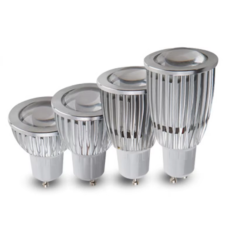 Thickened Aluminum Pin Lamp Cup Wide Voltage Constant Current LED Spotlight COB Spotlight Home Office
