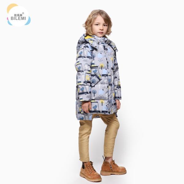 Wholesale Korean Style Outerwear Boutique Insulated Winter Down Coat Best Heavy Half Jacket For Boys