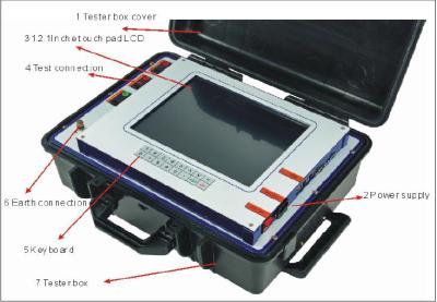 Portable CT PT transformer Test Set  For Transformation Ratio Polarity Gauss