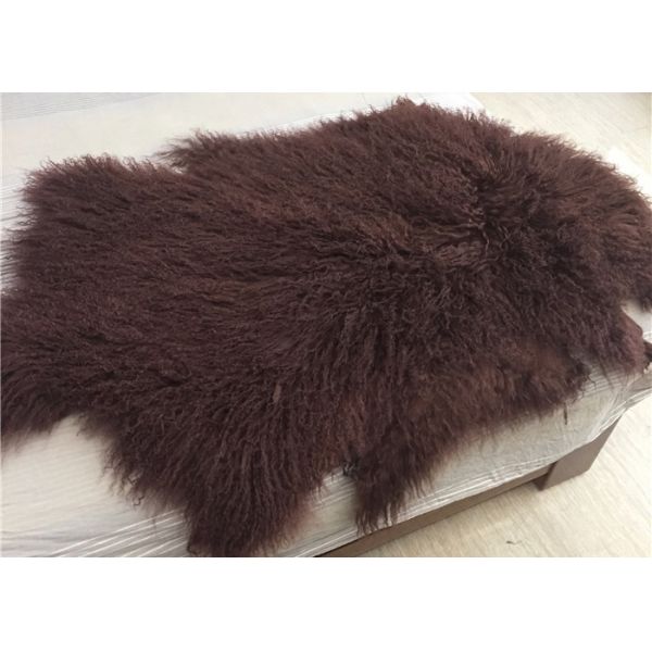 2 * 4 фута самонаводят одеяло хода овечки драпирования монгольское с шубниной тайника