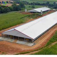 Structure en acier préfabriquée Ferme de vaches laitières Ferme de volaille pour l'élevage