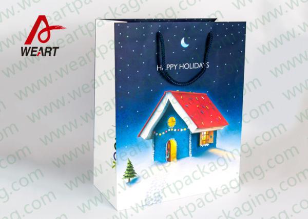 Funny paper  Christmas Children Paper Gift Bags For Shopping