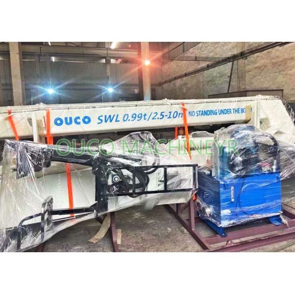 Jib Ship Hydraulic Knuckle Boom Marine Deck Crane ABS Approved