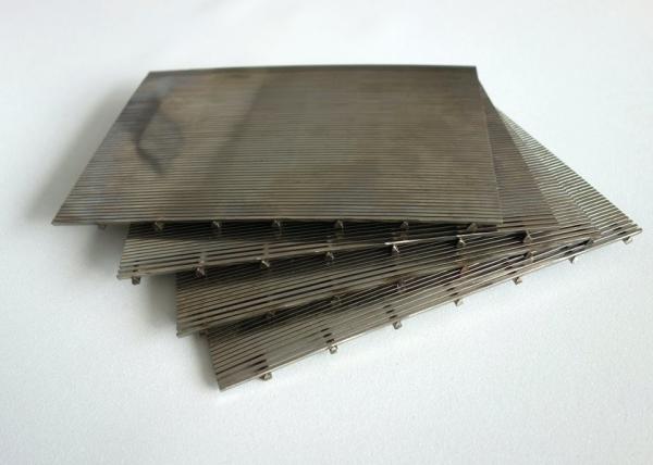 wedge wire screen panel  or v wire filter plate or johnson screen plate / arc screen plate / sieve bend screens