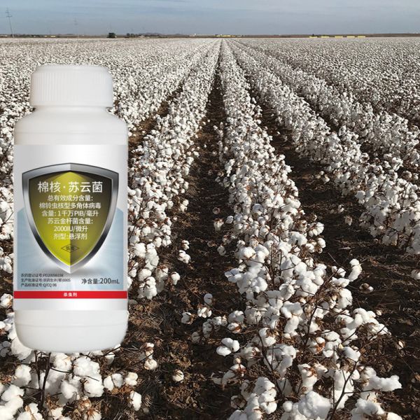 ECO Friendly 10 million PIB/mL HaNPV+2000IU/mL Bt Biological Pesticide for Helicoverpa armigera Control with No Residue