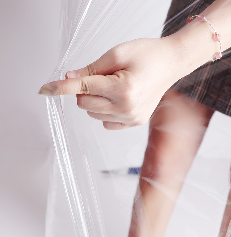 40cm 50cm Casted Plastic Packaging Cling Film PE Stretch Film