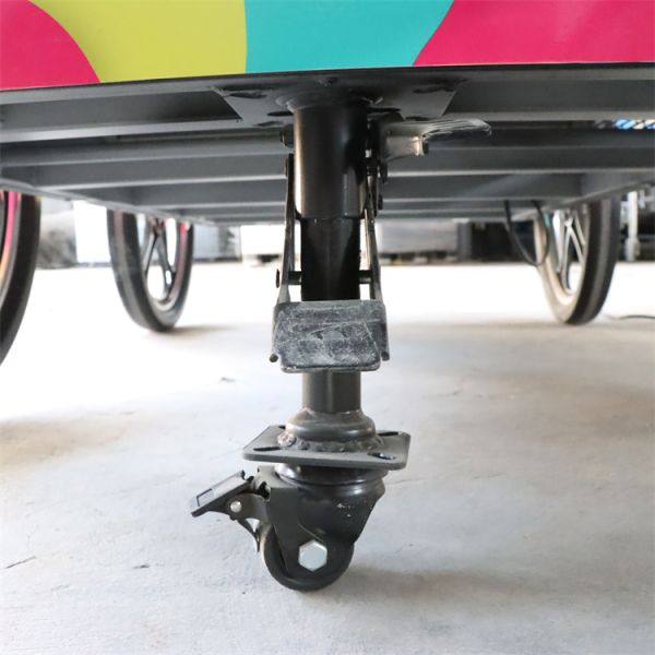 2023 New design coffee tricycle bike food cart for mobile business Ice Cream Cart Gelato Bike