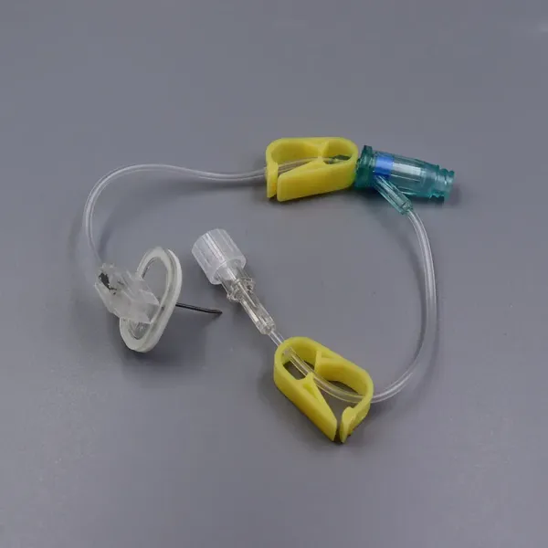 Safety Huber Needle for Chemotherapy Antibiotics and Tpn IV Port