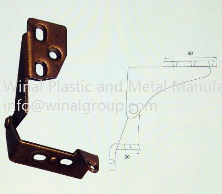 High quality furniture hinge, L76*W46,steel,iron,aluminum alloy,OEM size & finish.