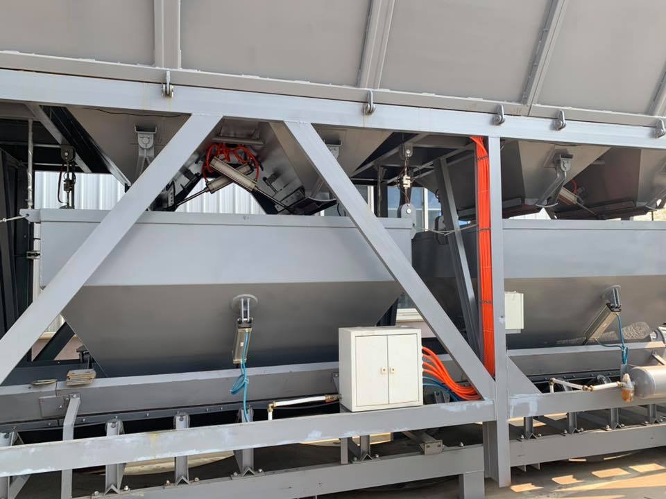 PLD1200 интегрировало машину конкретного агрегатного цемента дизайна дозируя веся