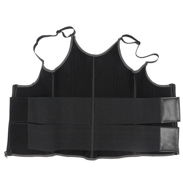 9 Steel Elastic Waist Trimmer Neoprene Workout Waist Trainer Vest