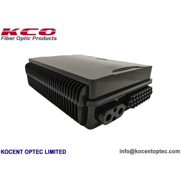 24 Port Outdoor IP65 Fiber Optic Termination Box with ABS+PC Material for FTTH Mini Splitter