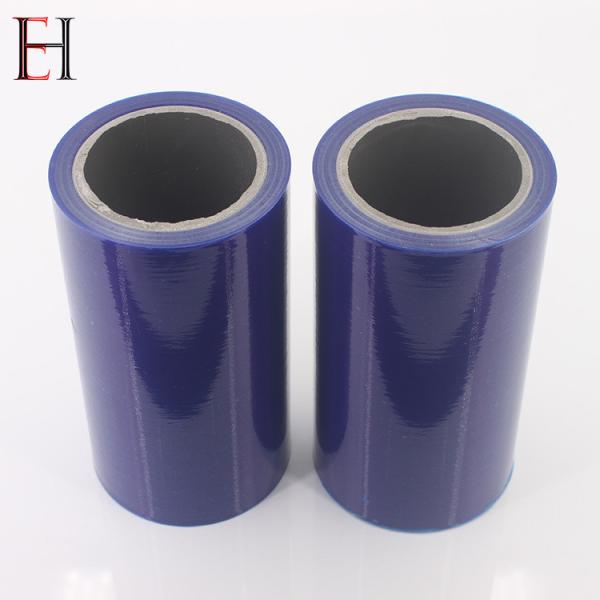 40 Microns espessura transparente azul PE filme protetor para folhas de alumínio bobinas e placas