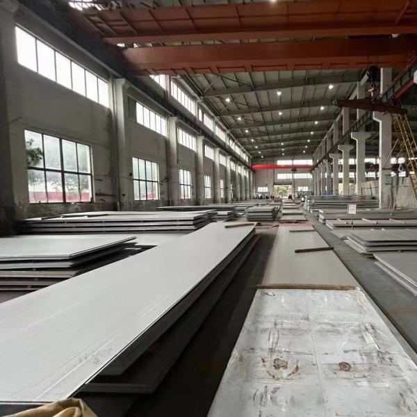 1.4550 / AISI347 Placas de aço inoxidável Espessura 0,4 - 30,0 mm TISCO BAOSTEEL SS Placas