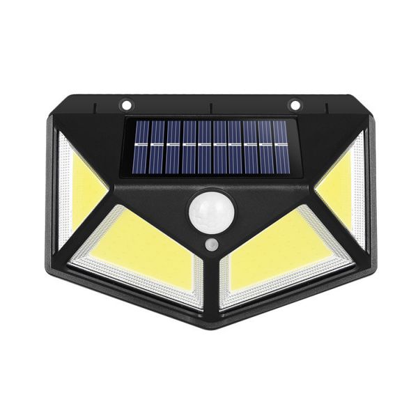 Luces al aire libre solares del pasillo de la inducción del cuerpo de las lámparas de pared del patio 100LED