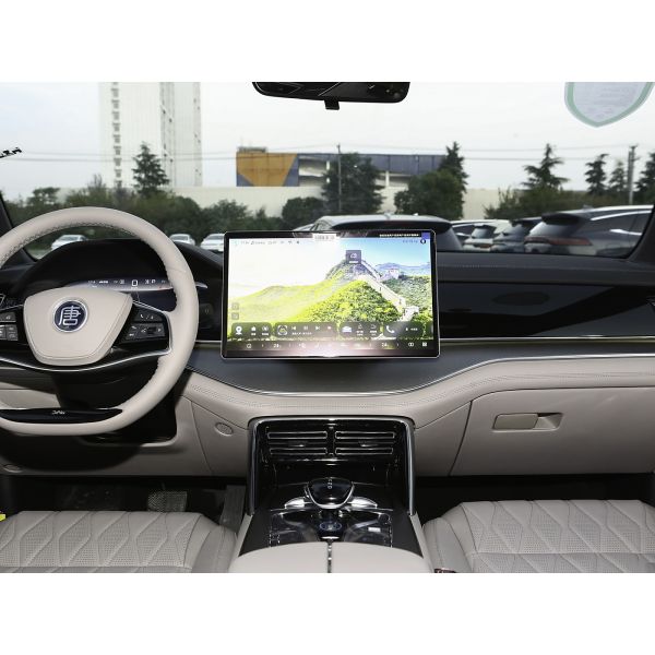 Nuevo plug-in híbrido Tang BYD EV Car Eléctrico vehículo SUV mediano