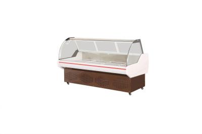 304 Stainless Steel Butcher Display Fridge 1.5m 2 To 8 Degree