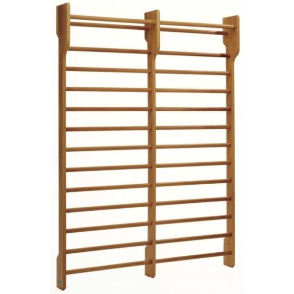 Wooden Swedish Ladder Gymnastics Double Wall Bars Freestanding