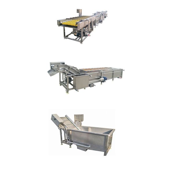 Industrial Water Cycle Vegetable And Fruit Washing Machine for Fruit Processing Plant