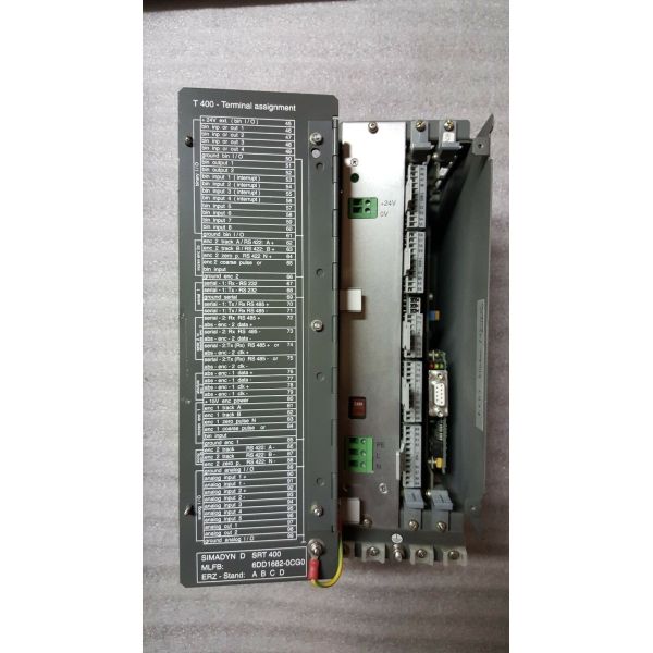 Siemens Simadyn SRT 400 6DD1682-0CG0 Chassis With Power Supply 3E INCLUDING CONTROL CARD 0XX84
