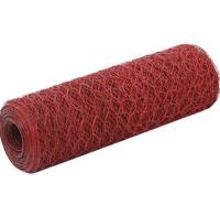 O PVC sextavado de Mesh Chicken Farm Fence do fio de BWG 27-23 revestiu
