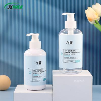 200ml 300ml 500ml Plastic Shampoo Bottles / Empty Shampoo And Conditioner Bottles