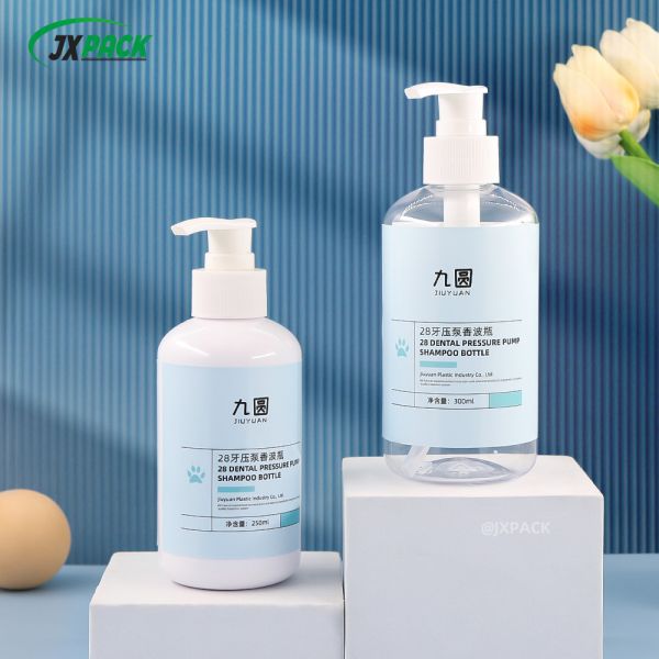 200ml 300ml 500ml Plastic Shampoo Bottles / Empty Shampoo And Conditioner Bottles
