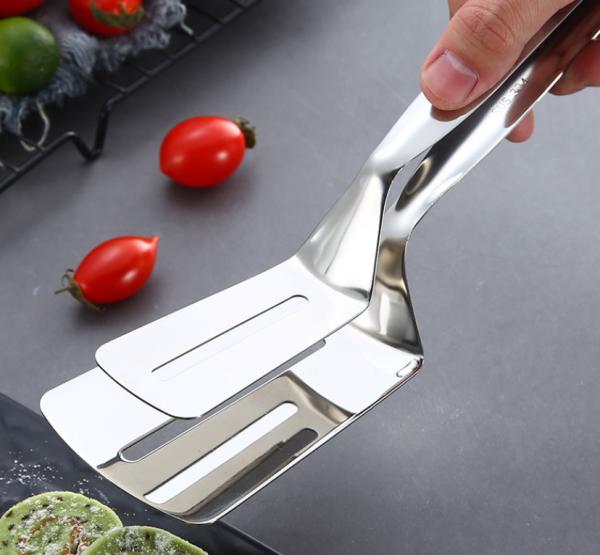 SUS 304 Stainless Steel Steak Clip Fried Steak Food Clip Barbecue Tool Bread Clip Food Clip