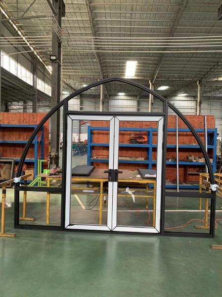 5+12A+5 MM Insulating Glass With 6063-T5 Aluminum Profile Use For Arch-Shaped Doors And Windows