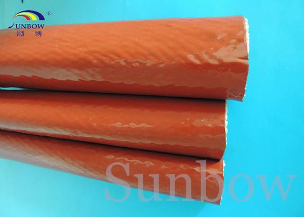 Rust red high temperature resistance fire sleeve fireproof sleeve