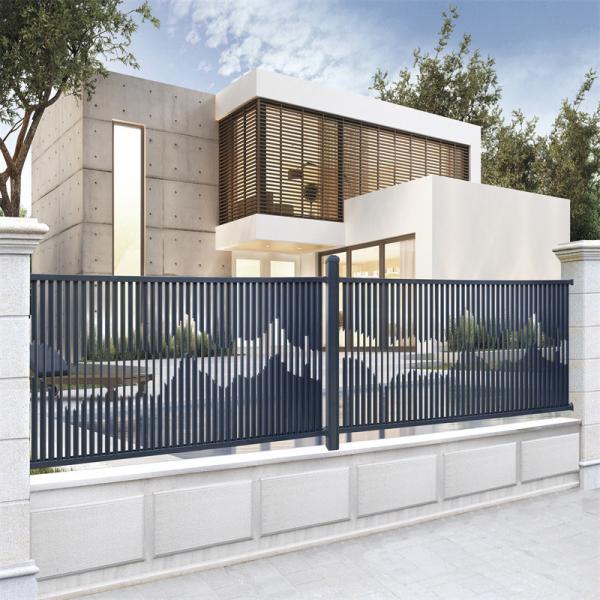 Black Security Aluminum Railing for Balcony and Stairs