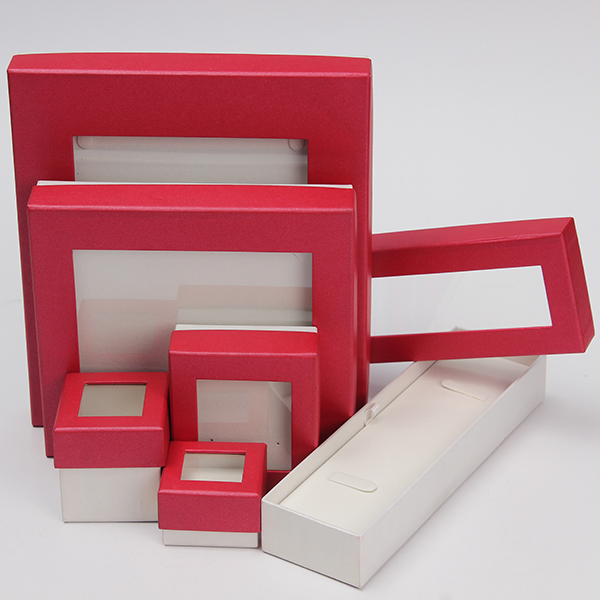 Fashional Small Jewelry Gift Box , Square Personalised Jewellery Box Eco - Friendly
