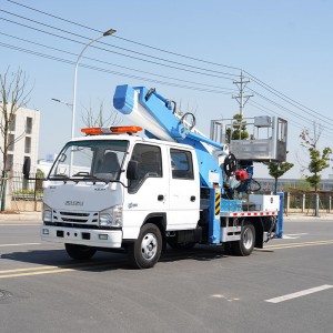 19m 20m Aerial Bucket Truck Mounted High Altitude Aerial Work Platform Truck