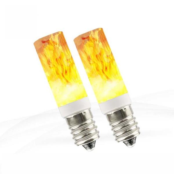 E14 g9 Flicker flame effect led lamp Simulation Burning Light Bulb