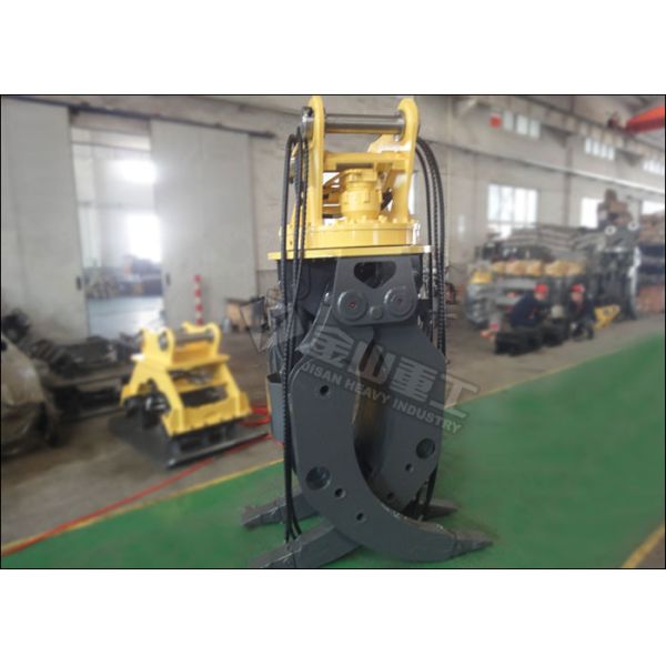 Timber Grab Hydraulic Log Grapple Wide Opening Jaws For 20 Ton Komatsu PC200 Excavator