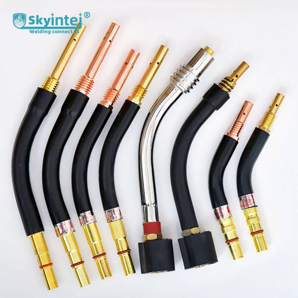 OTC 500A Swan Neck MIG Welding Torch Gooseneck for Air Cooled Welding Gun Copper & Brass Material Skyintej Brand