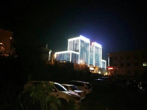 12* SMD3535 red green blue dmx512 80mm point light source outdoor decorative pixel light