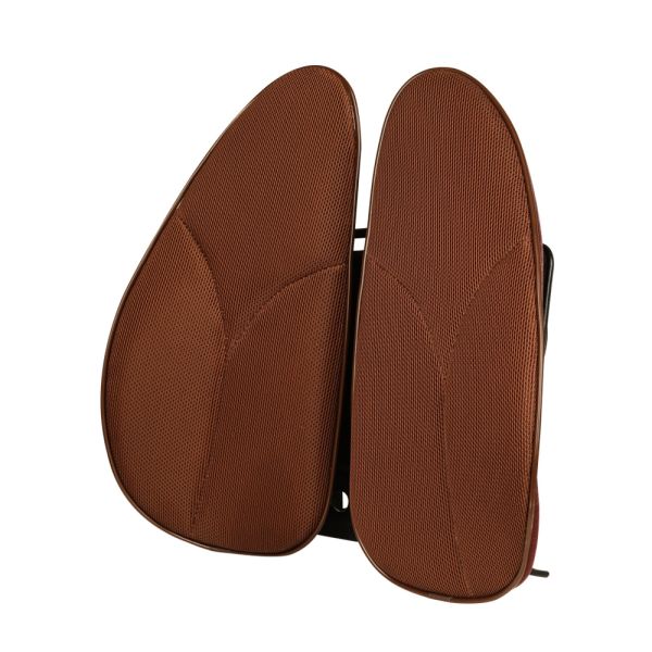 Office Chair / Auto Car Cushions Car Vertebral Waist Cushion Breathable Brown Color