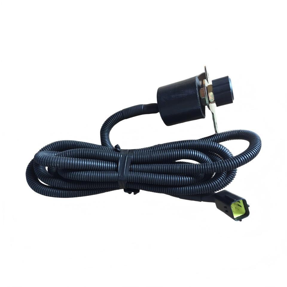 DZ91189570006 Heavy Truck Remote Accelerator Control Unit Knob Type Engine Speed Regulator With Long Flexible Corrugated Cable And OEM Direct Plug Socket For Mixer Truck Auxiliary Throttle Operation