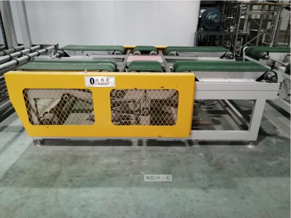 PVC 0.75KW 1320mm Width Conveyor Belt Machine For Panel Furniture